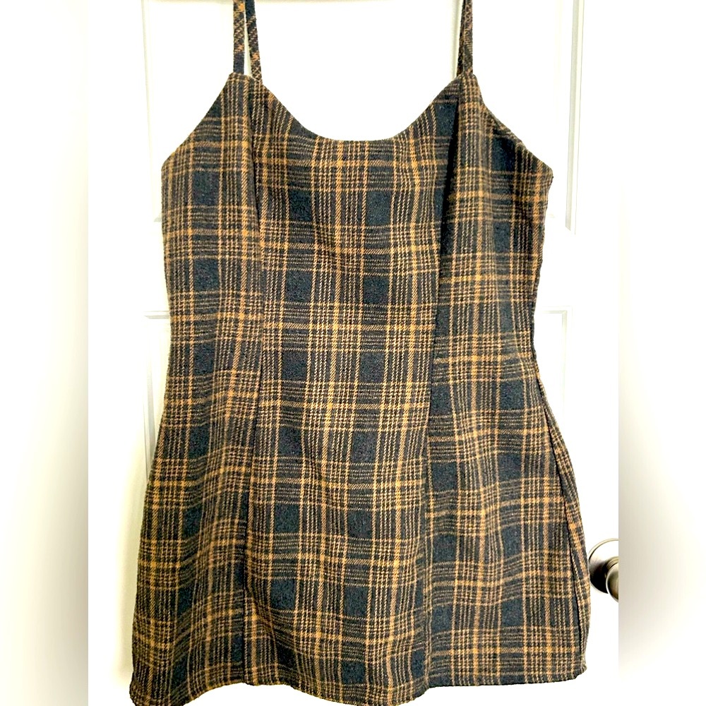 3/$13 bundle Emory Barn Mini Dress wool like material plaid
